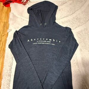 Abercrombie & Fitch Dark Blue Cozy Hoodie